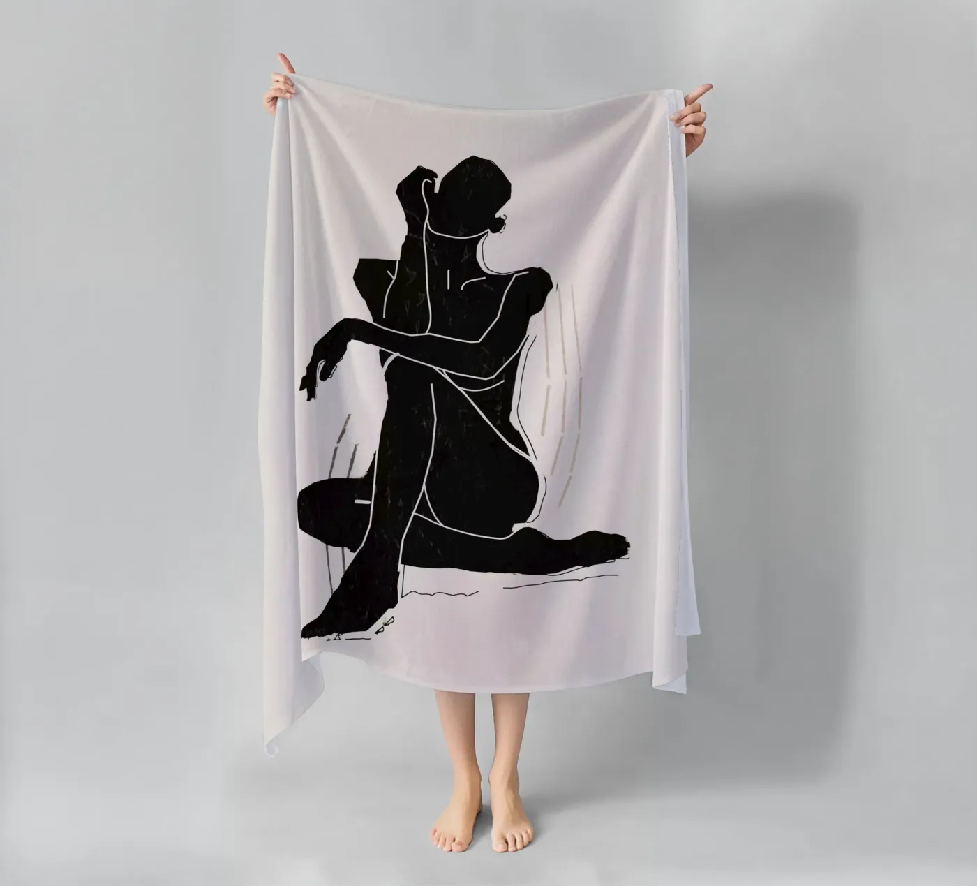 Donna nuda 3 telo mare da dada22