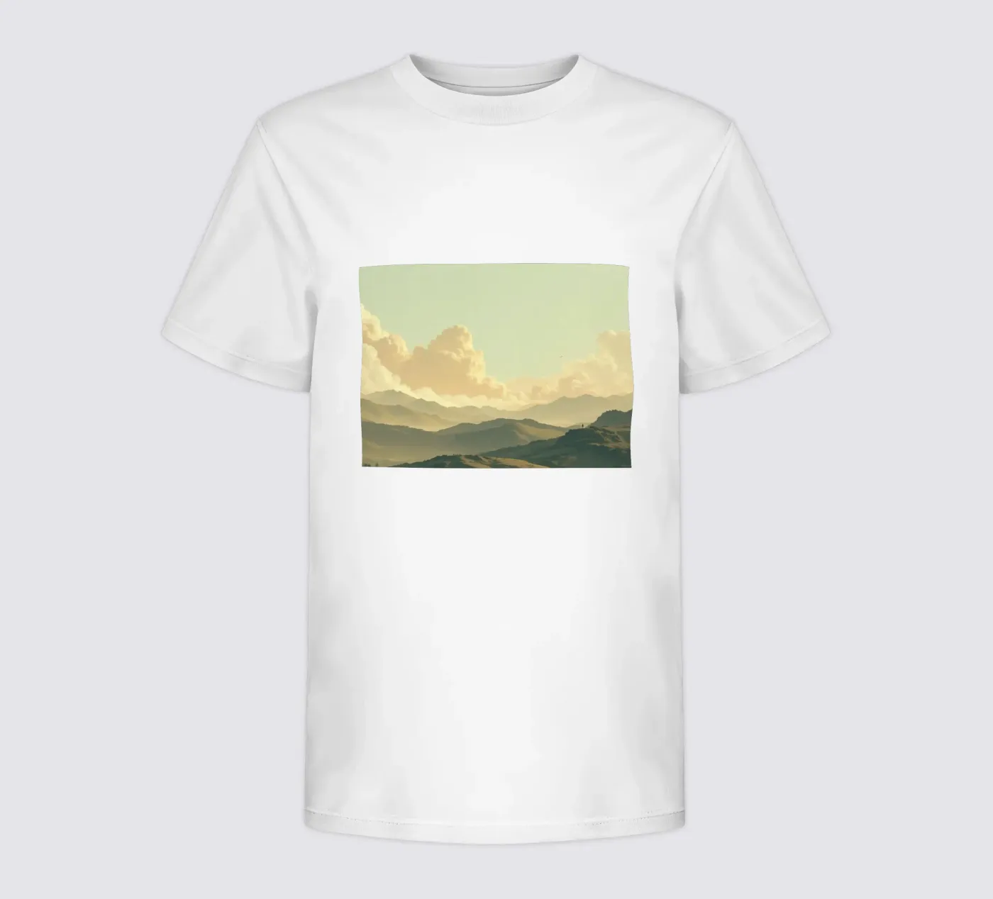 Mountain view kinder t-shirt van CASTILO