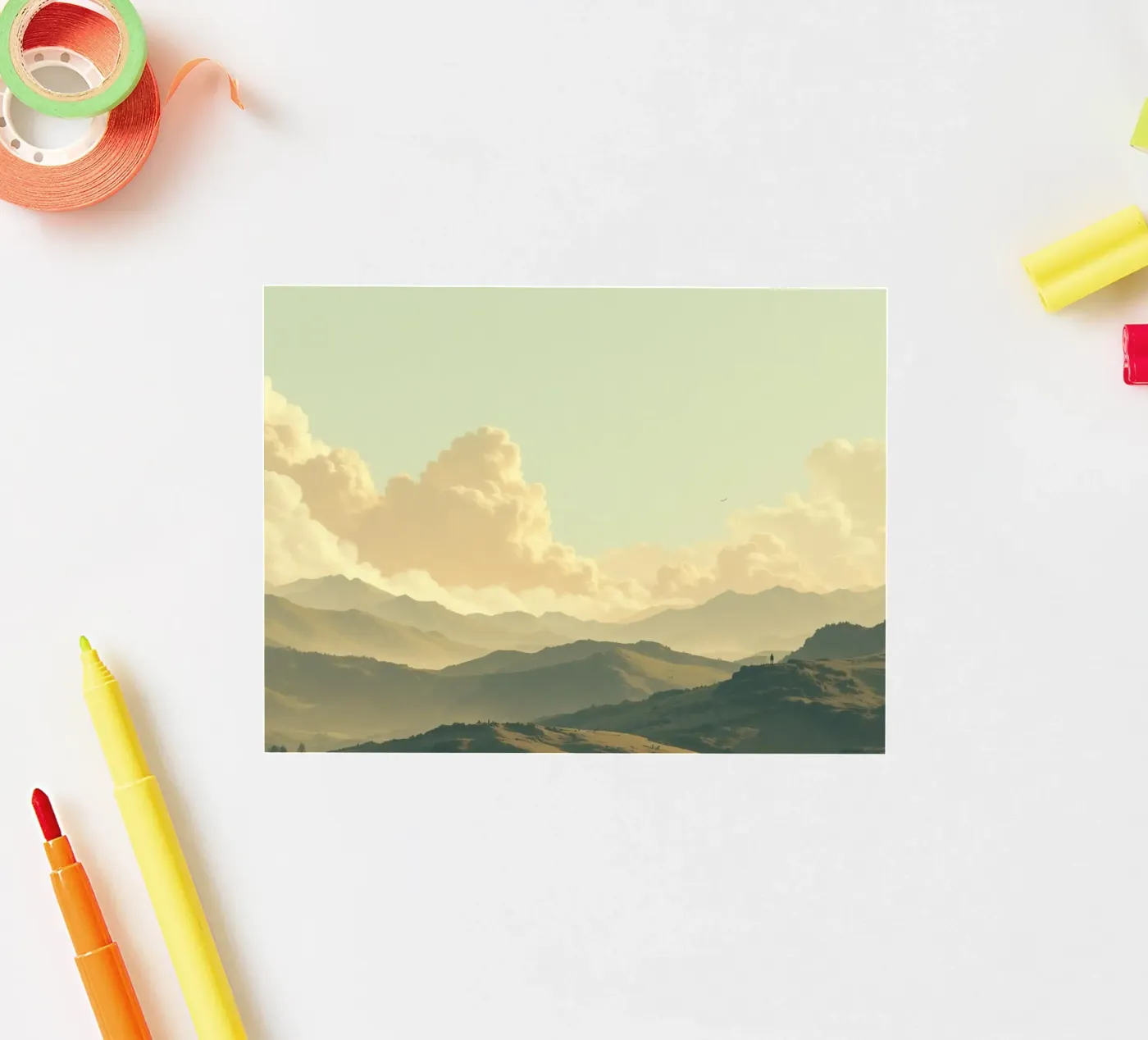 Mountain view sticker by CASTILO
