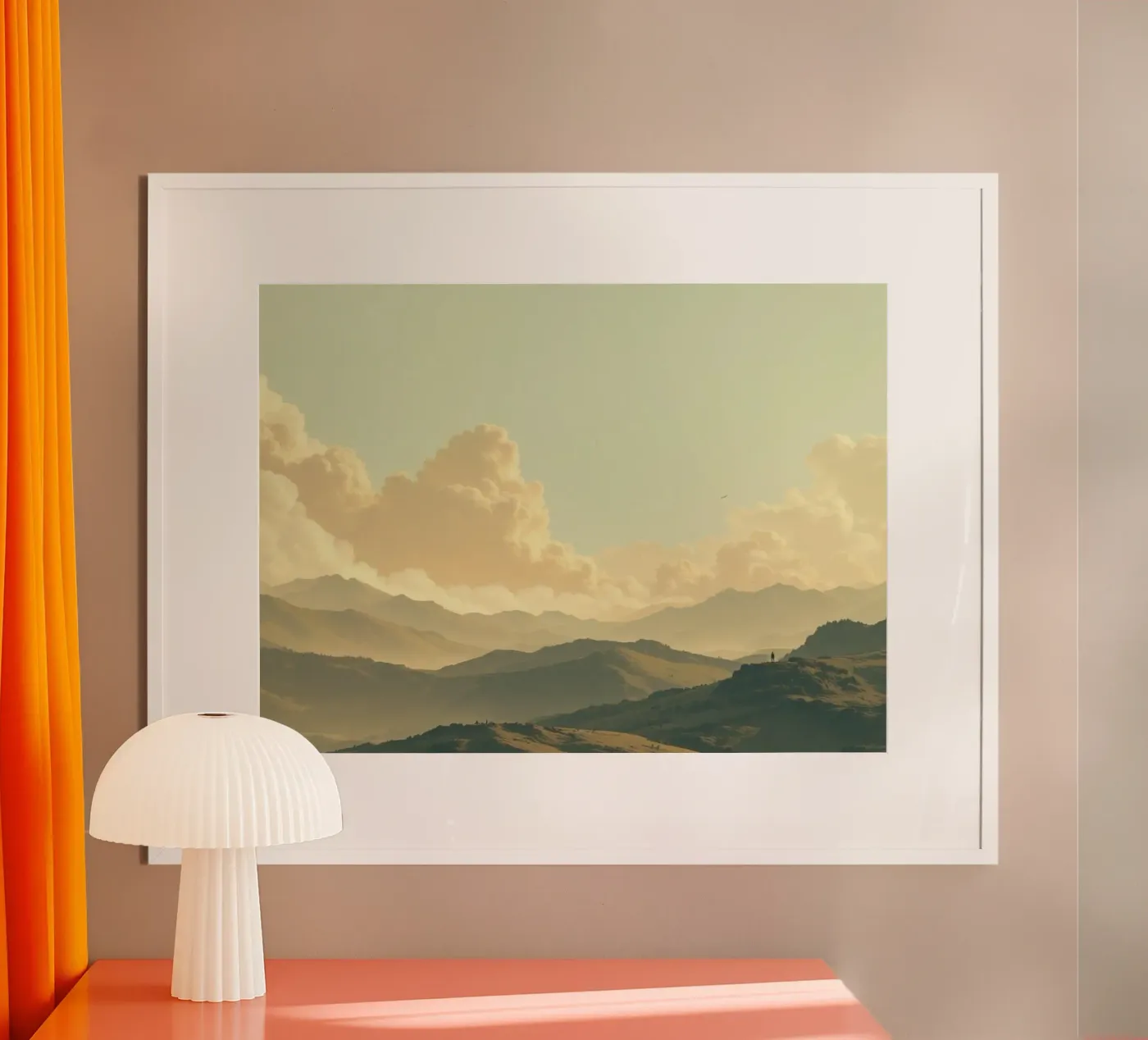 Mountain view poster by CASTILO