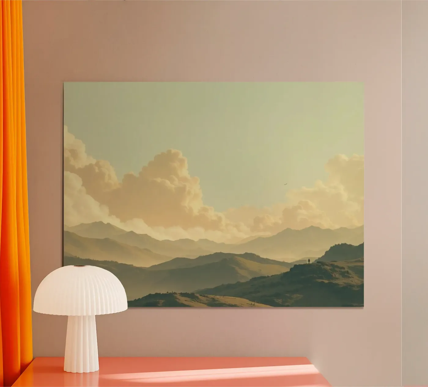 Mountain view poster by CASTILO
