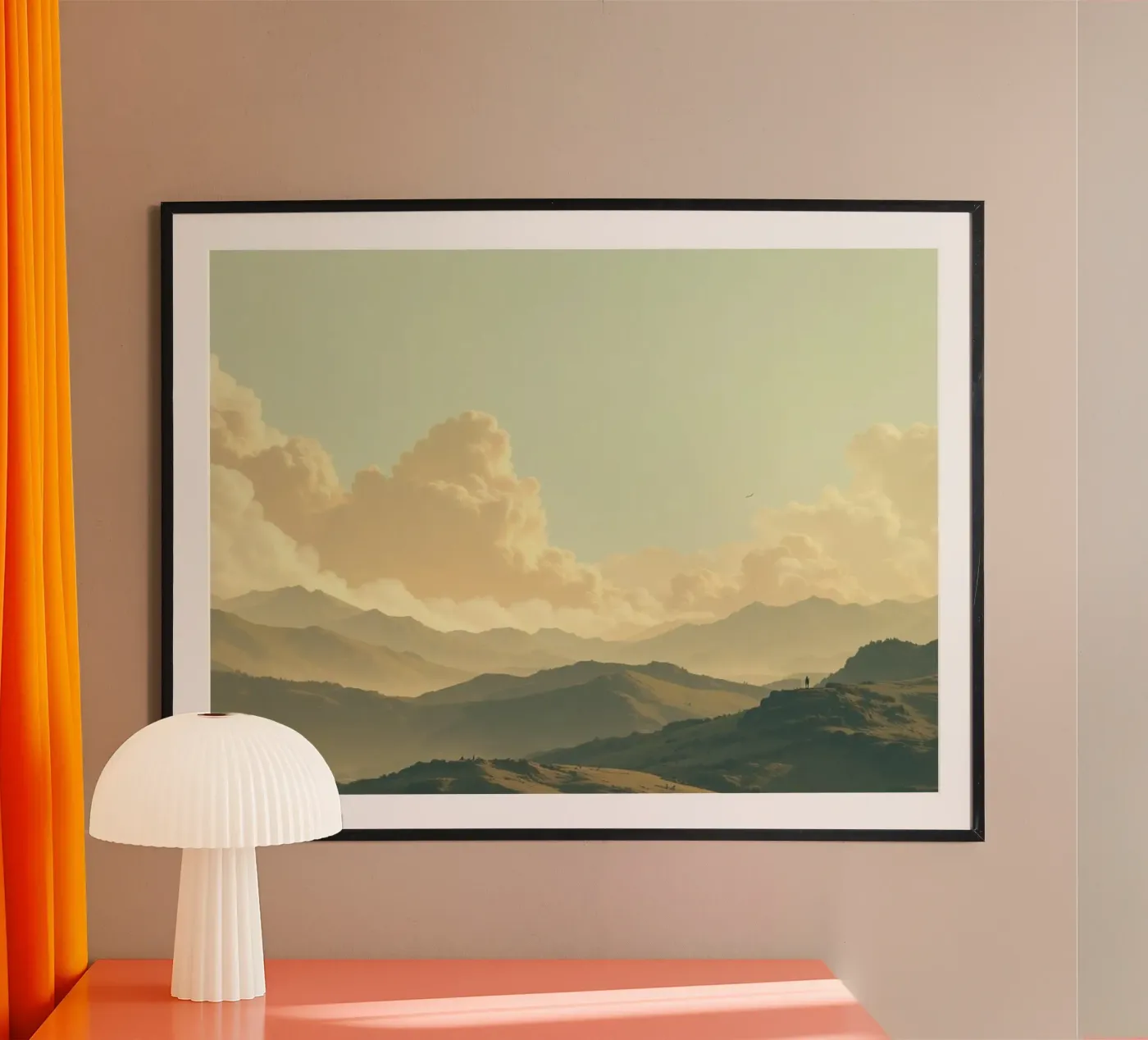 Mountain view poster by CASTILO
