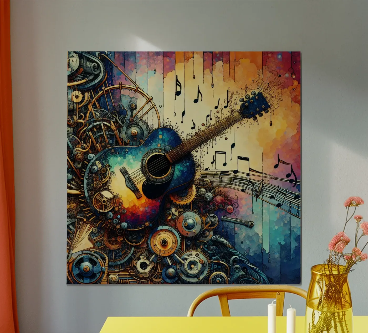 Klangmechanik poster da CASTILO