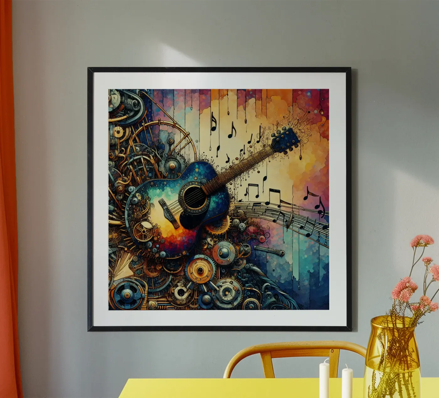 Klangmechanik poster da CASTILO