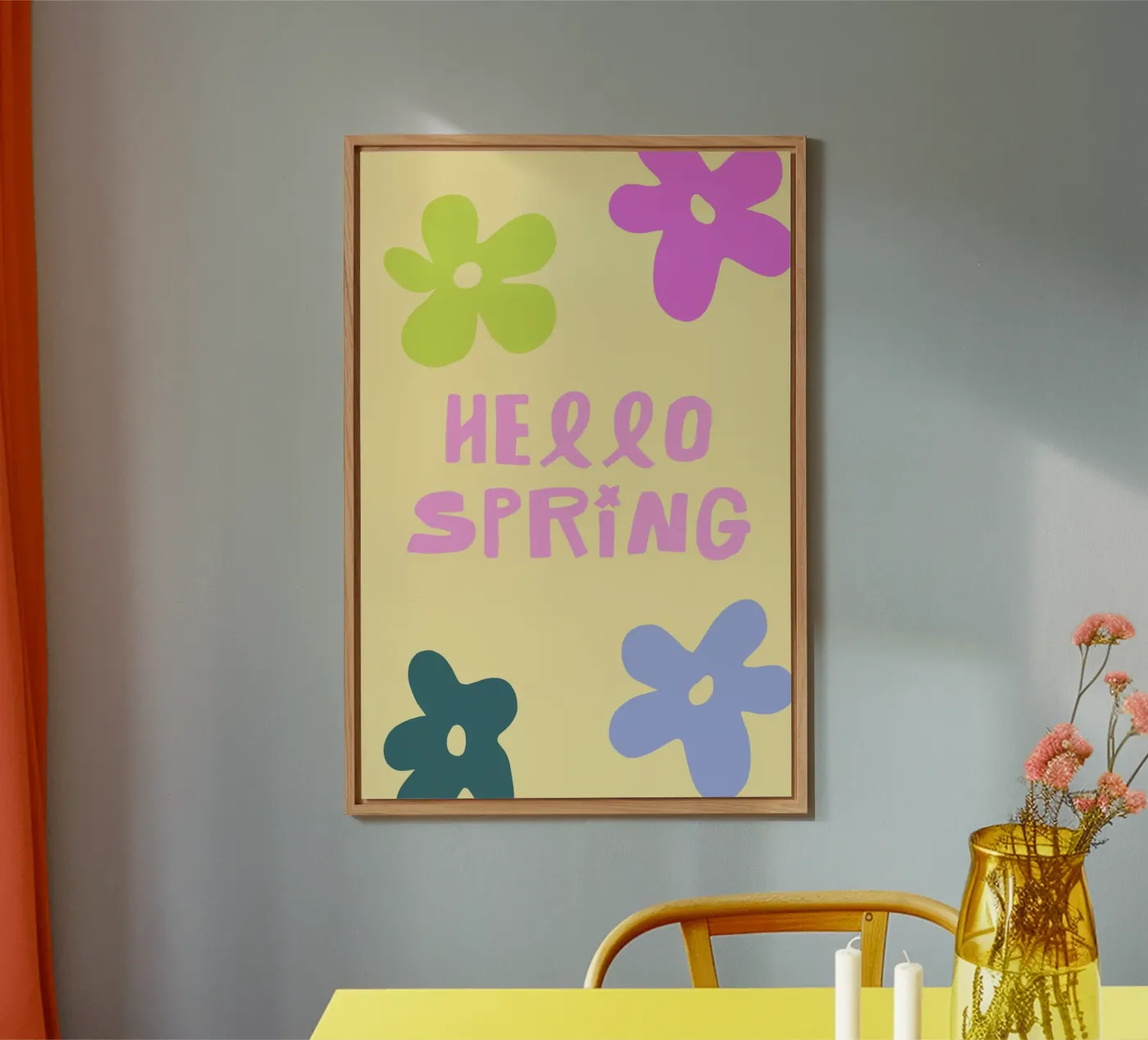 Hello Spring forex-plaat van treechild