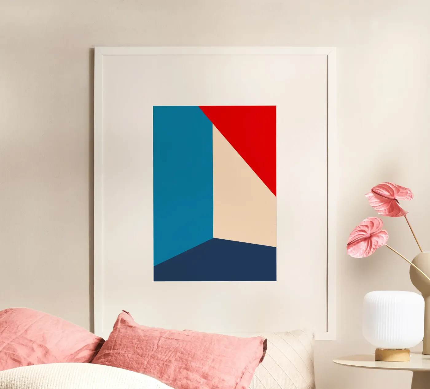 Geometric Harmony I poster by Isabella Wilson