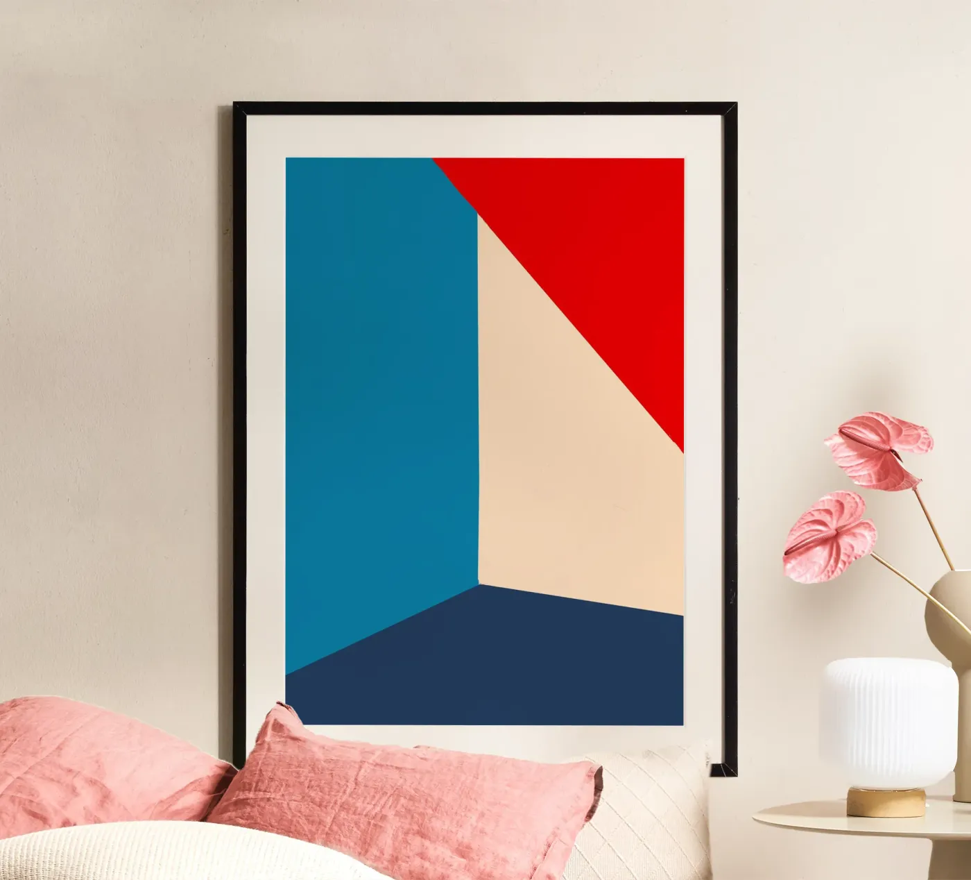 Geometric Harmony I poster by Isabella Wilson