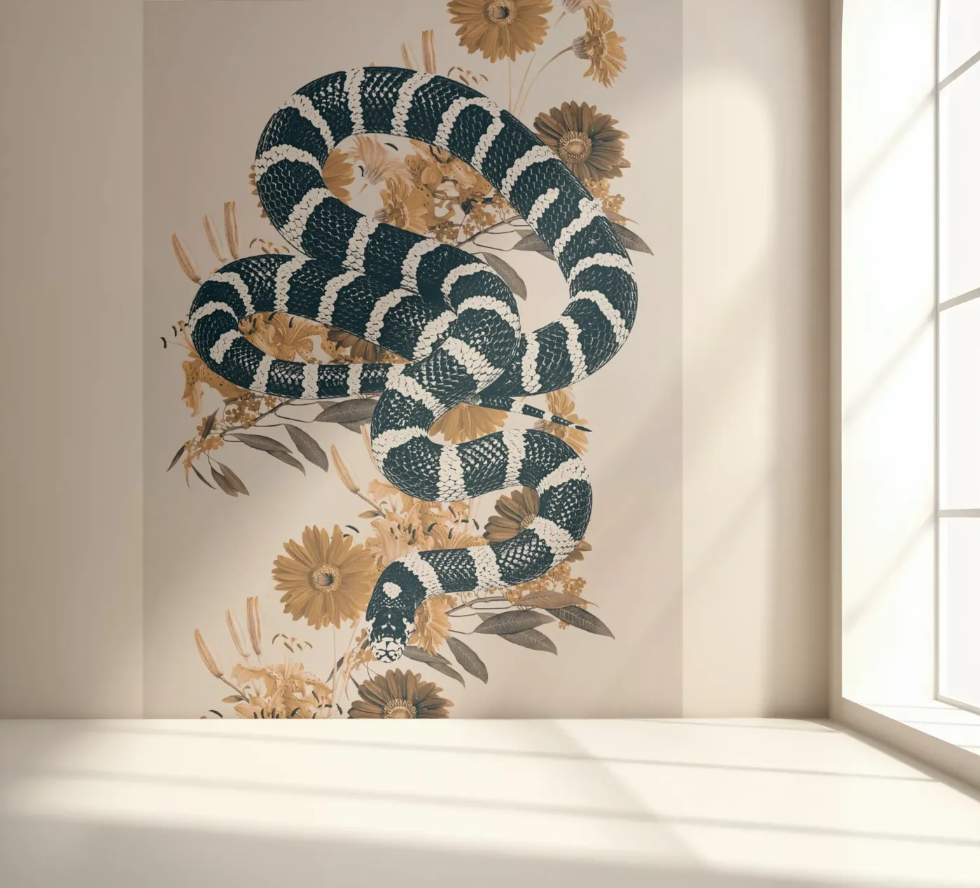 SNAKE fotobehang van dada22