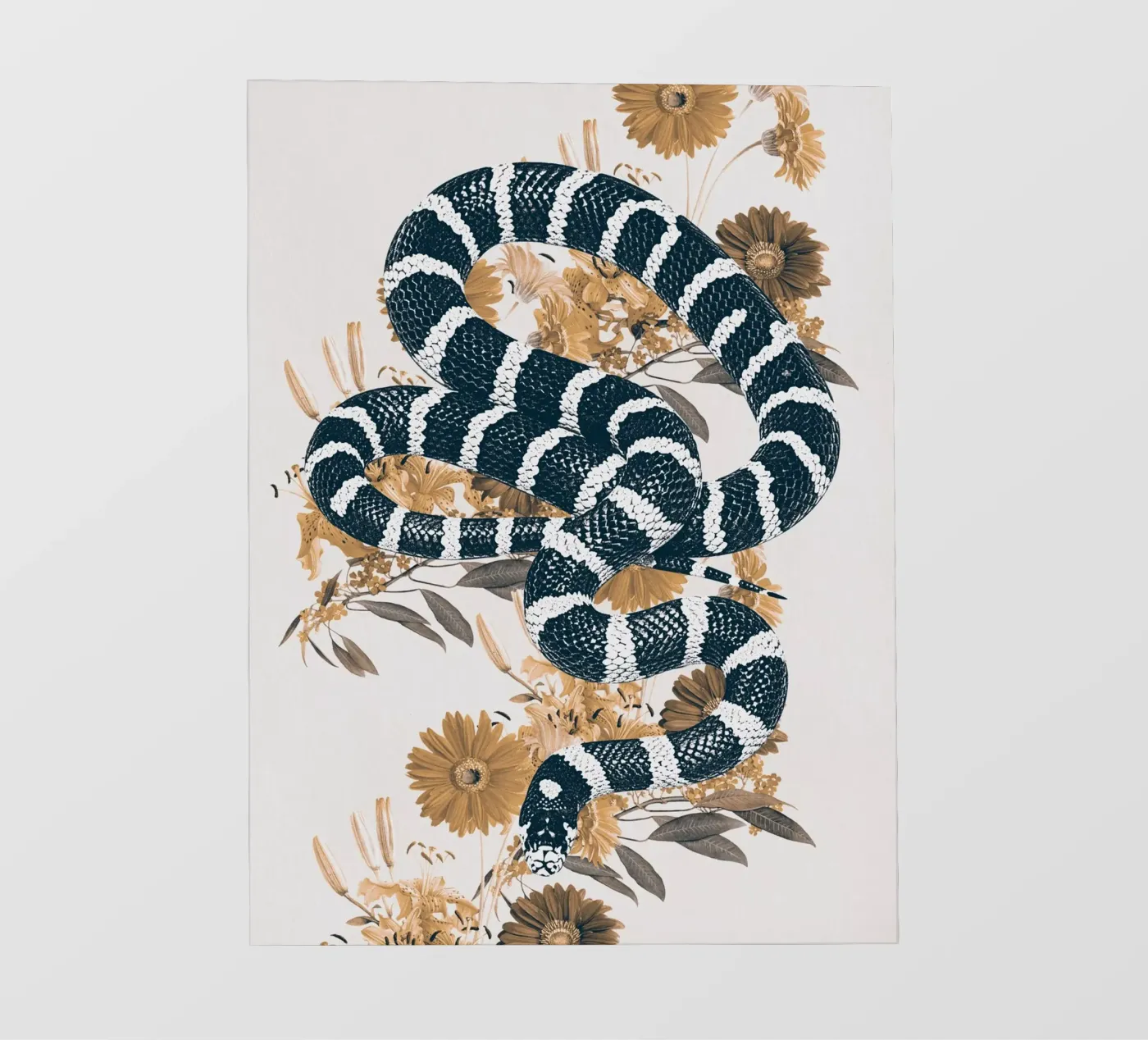 SNAKE fotobehang van dada22