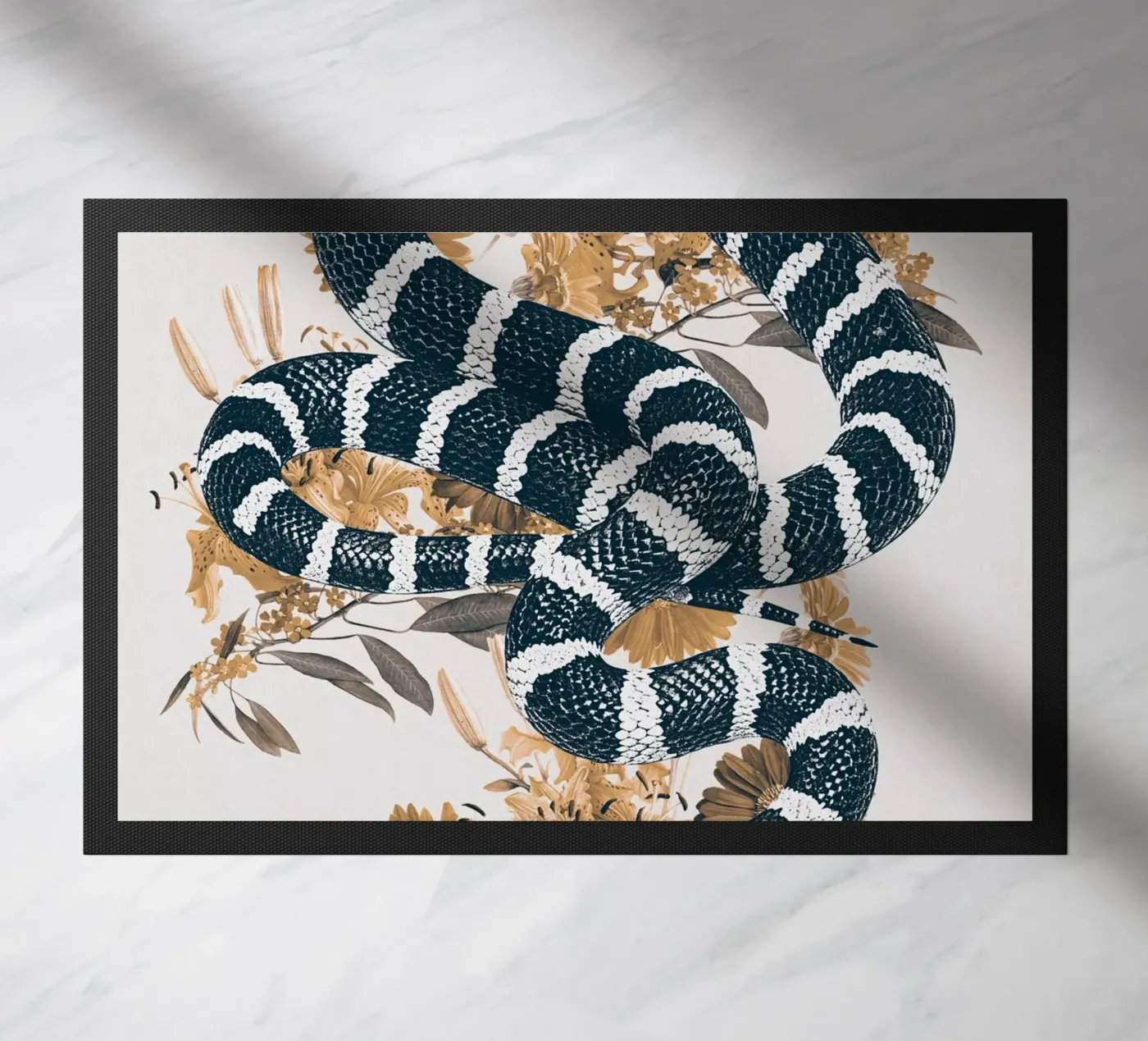 SNAKE doormat by dada22