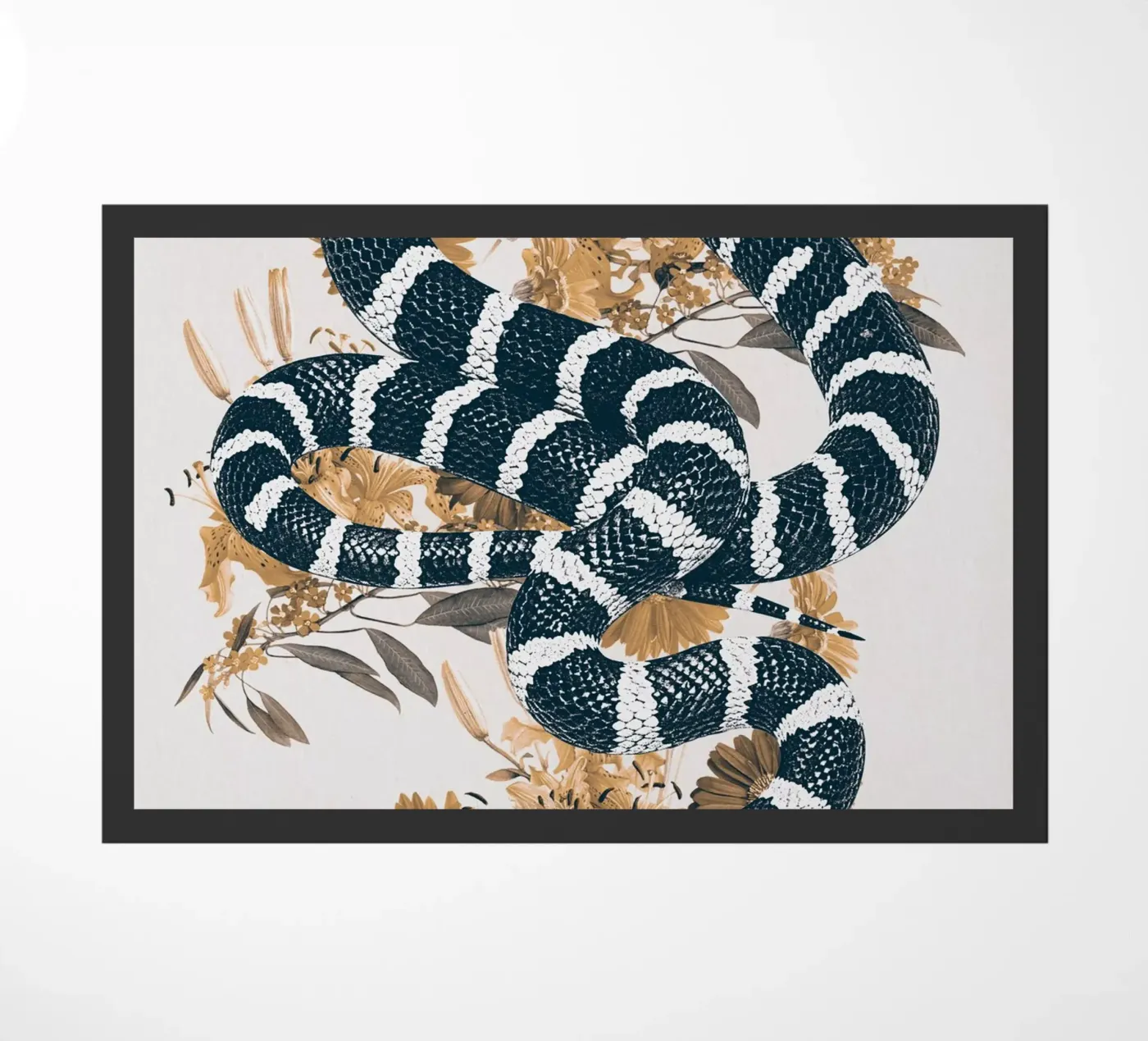 SNAKE doormat by dada22