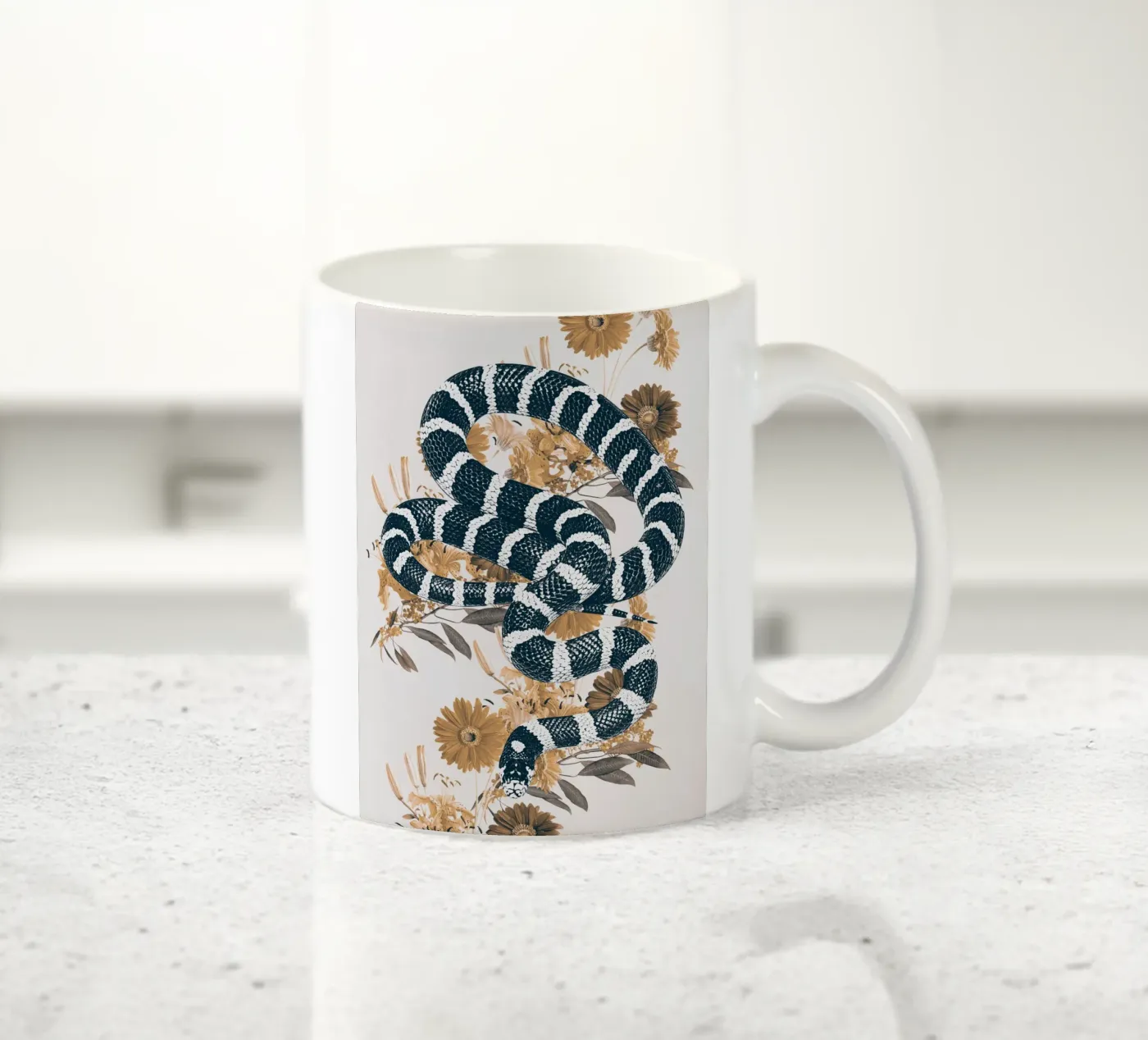 SNAKE ceramic mug by dada22