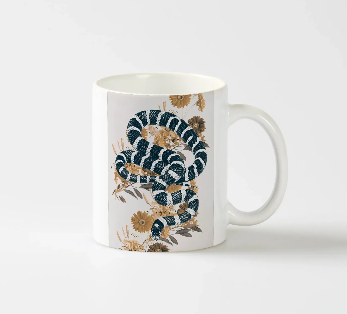 SNAKE ceramic mug by dada22