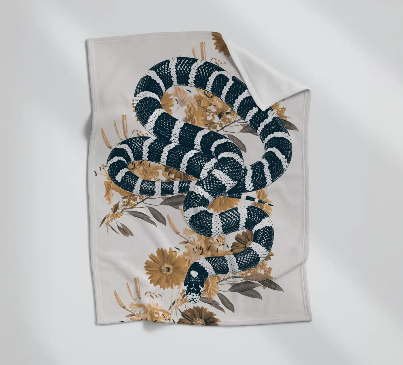 SNAKE fleecedeken van dada22