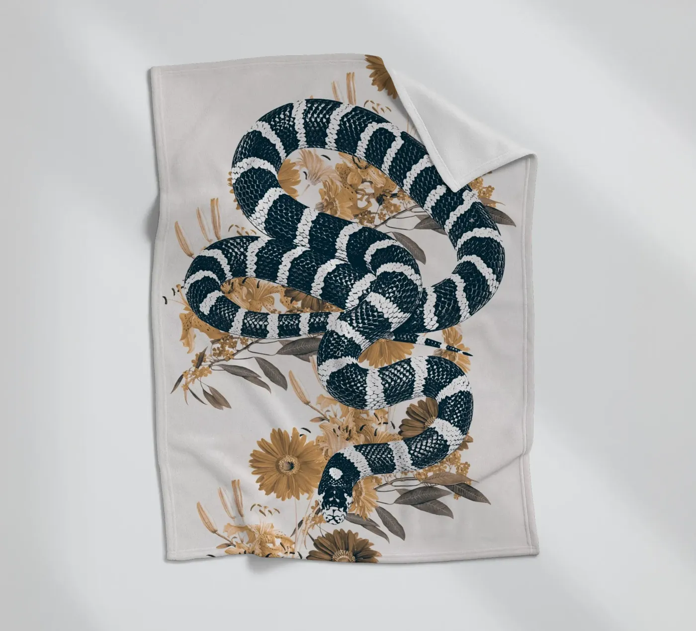 SNAKE fleecedeken van dada22