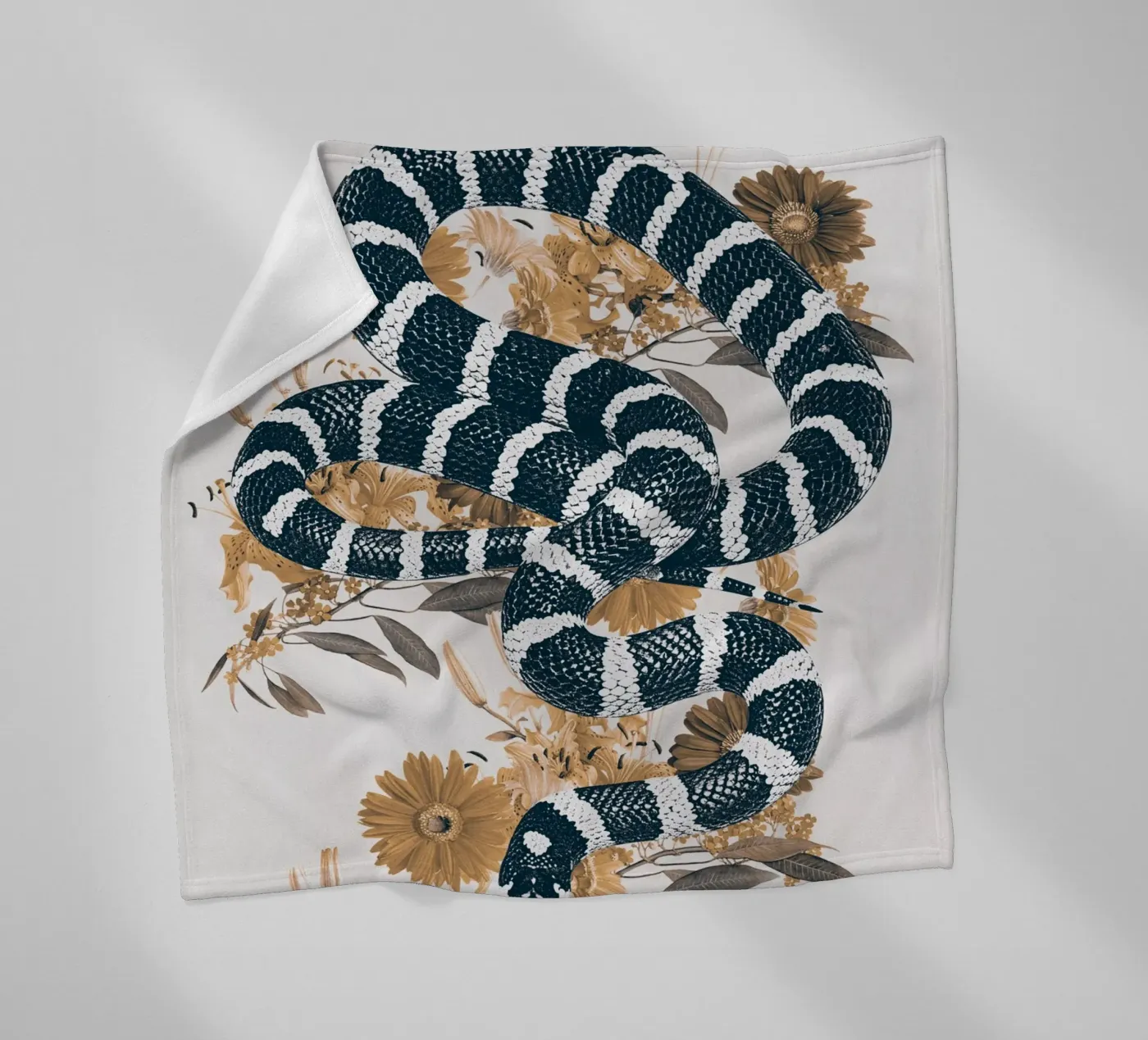 SNAKE fleecedeken van dada22