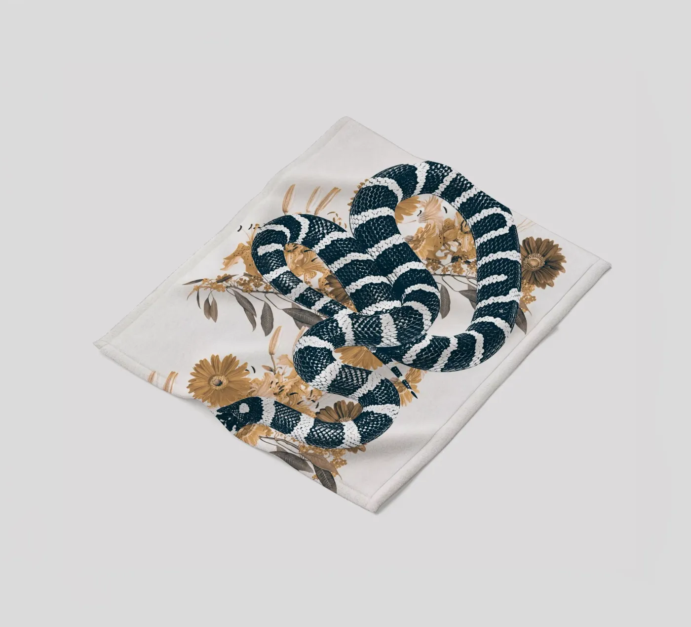 SNAKE fleecedeken van dada22