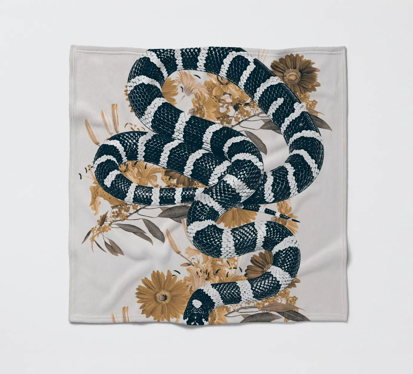 SNAKE fleecedeken van dada22