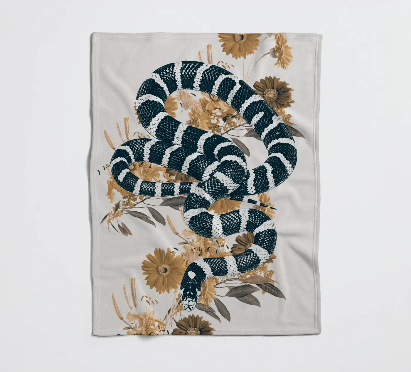 SNAKE fleecedeken van dada22