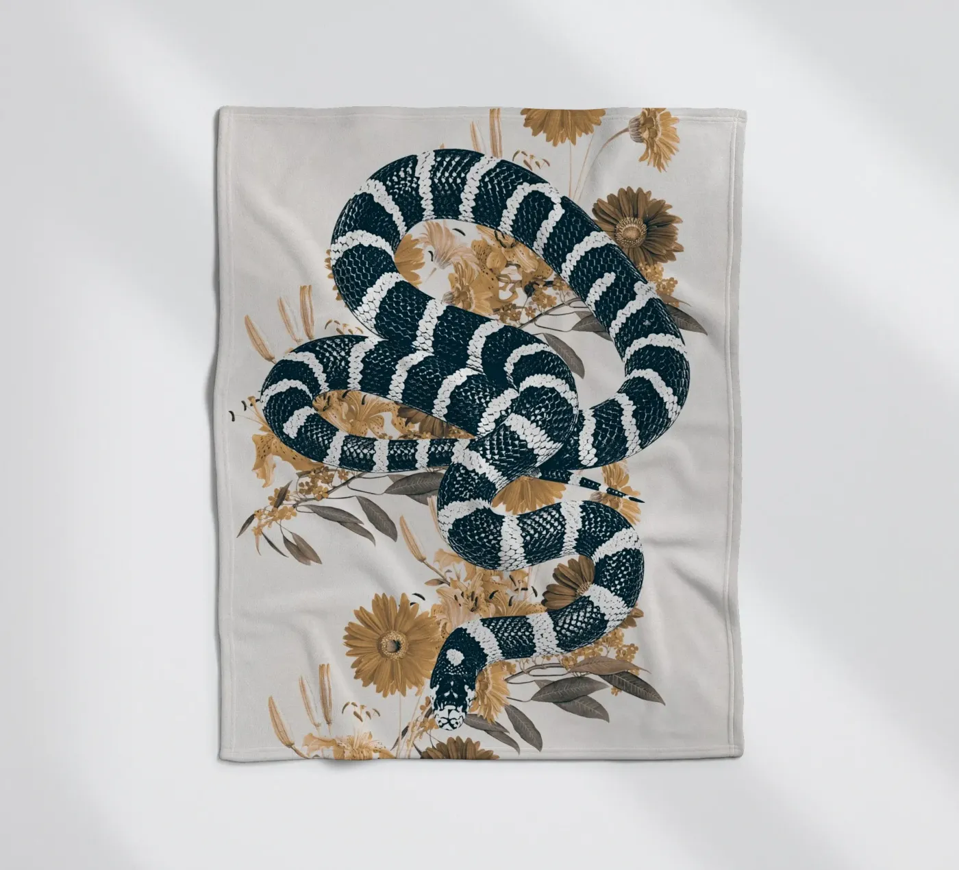 SNAKE fleecedeken van dada22