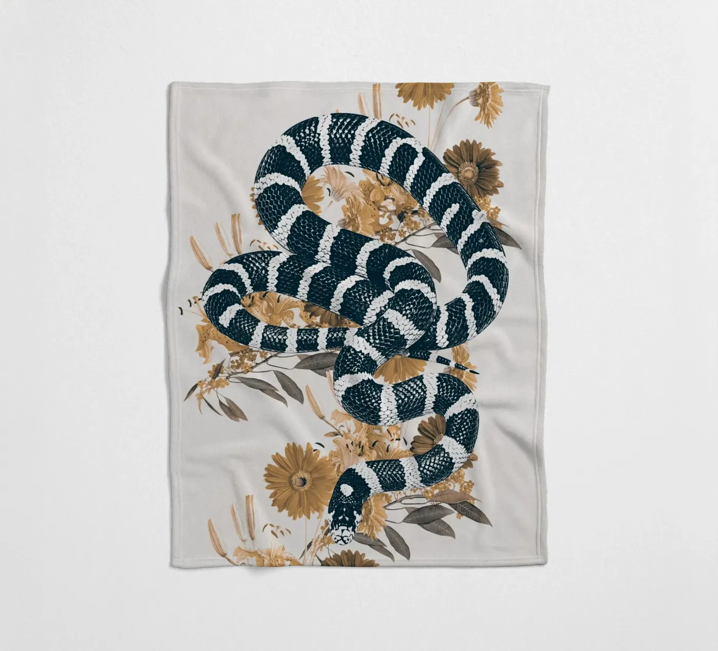 SNAKE fleecedeken van dada22