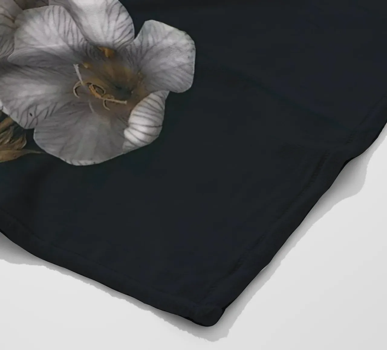 Fiori notturni coperta in pile da dada22