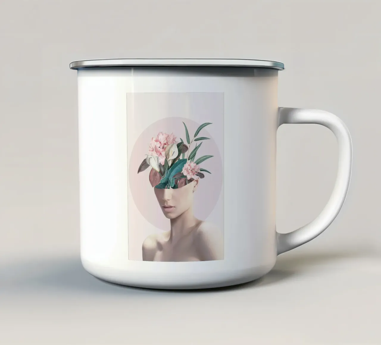 Bellezza delicata tazza in smalto da dada22