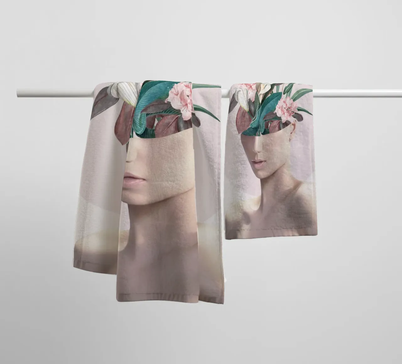 Beauté douce serviette de bain de dada22
