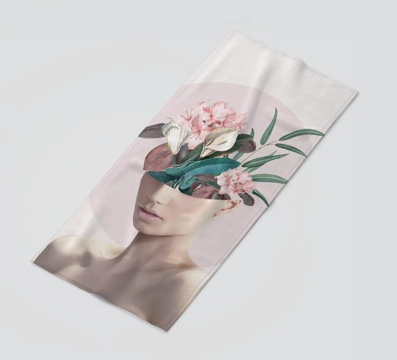 Gentle Beauty beach towel by dada22