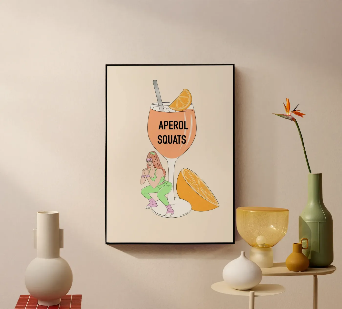 Aperol Squat plexiglass da Lisen