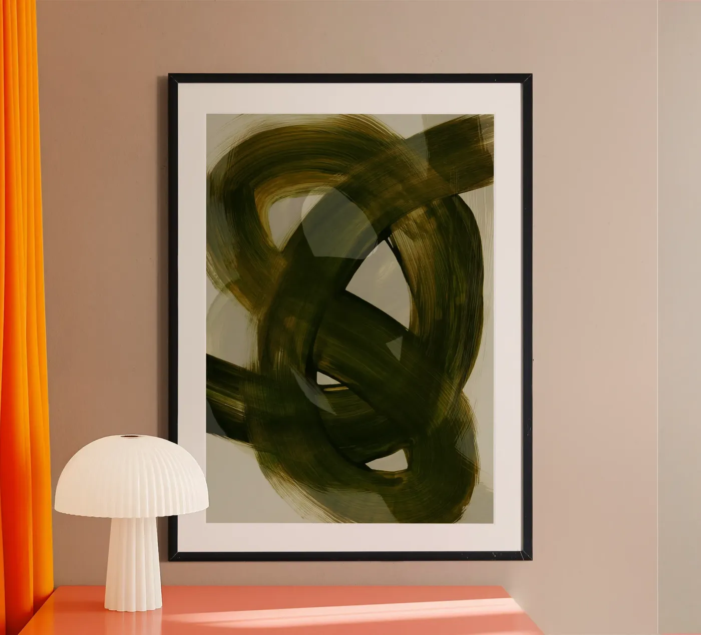 Tangled Brushstrokes 2 poster da Mareike Böhmer