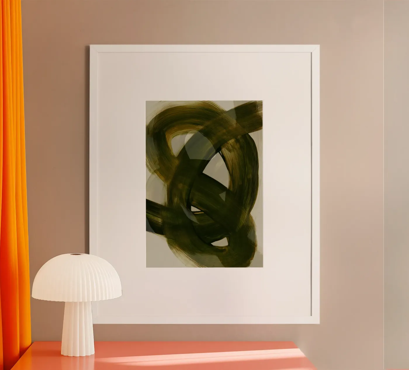 Tangled Brushstrokes 2 poster da Mareike Böhmer
