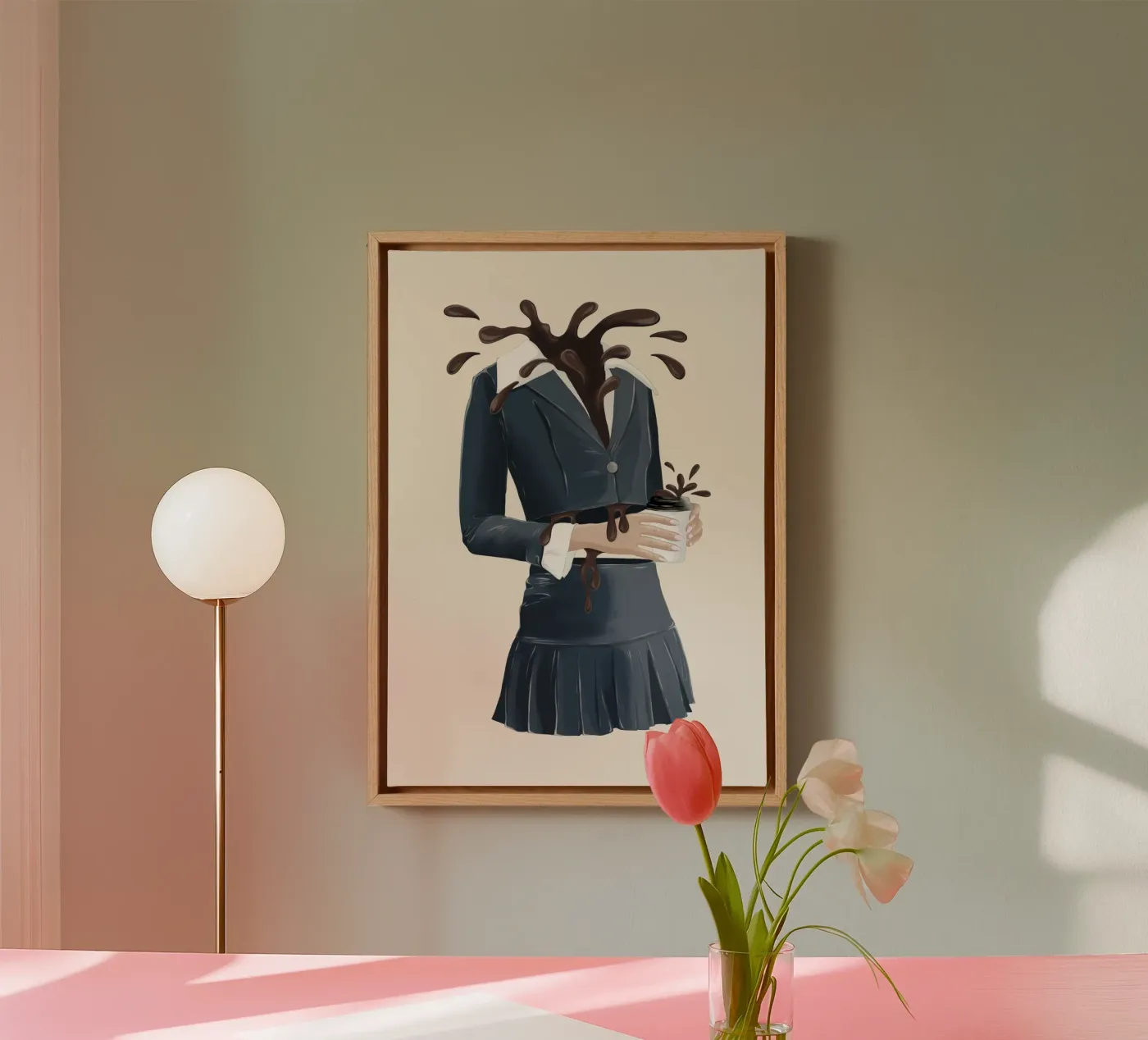 Troppo caffè tela da Lisen