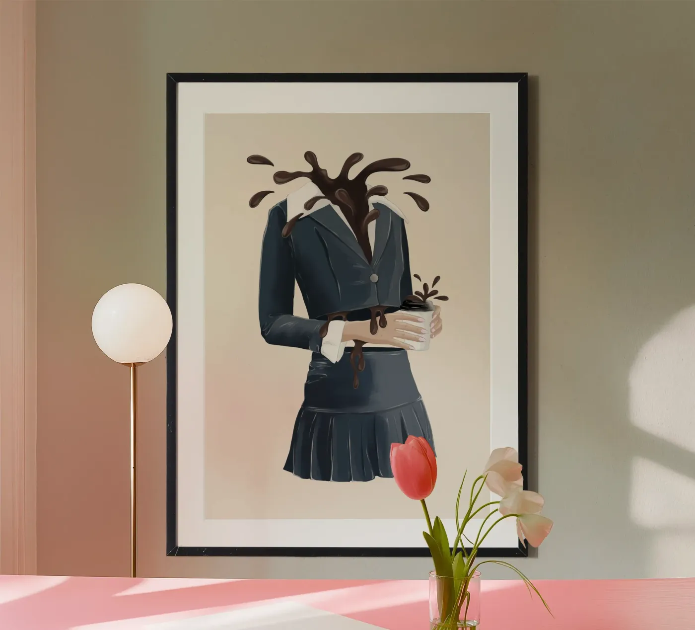 Coffee overload poster by Lisen