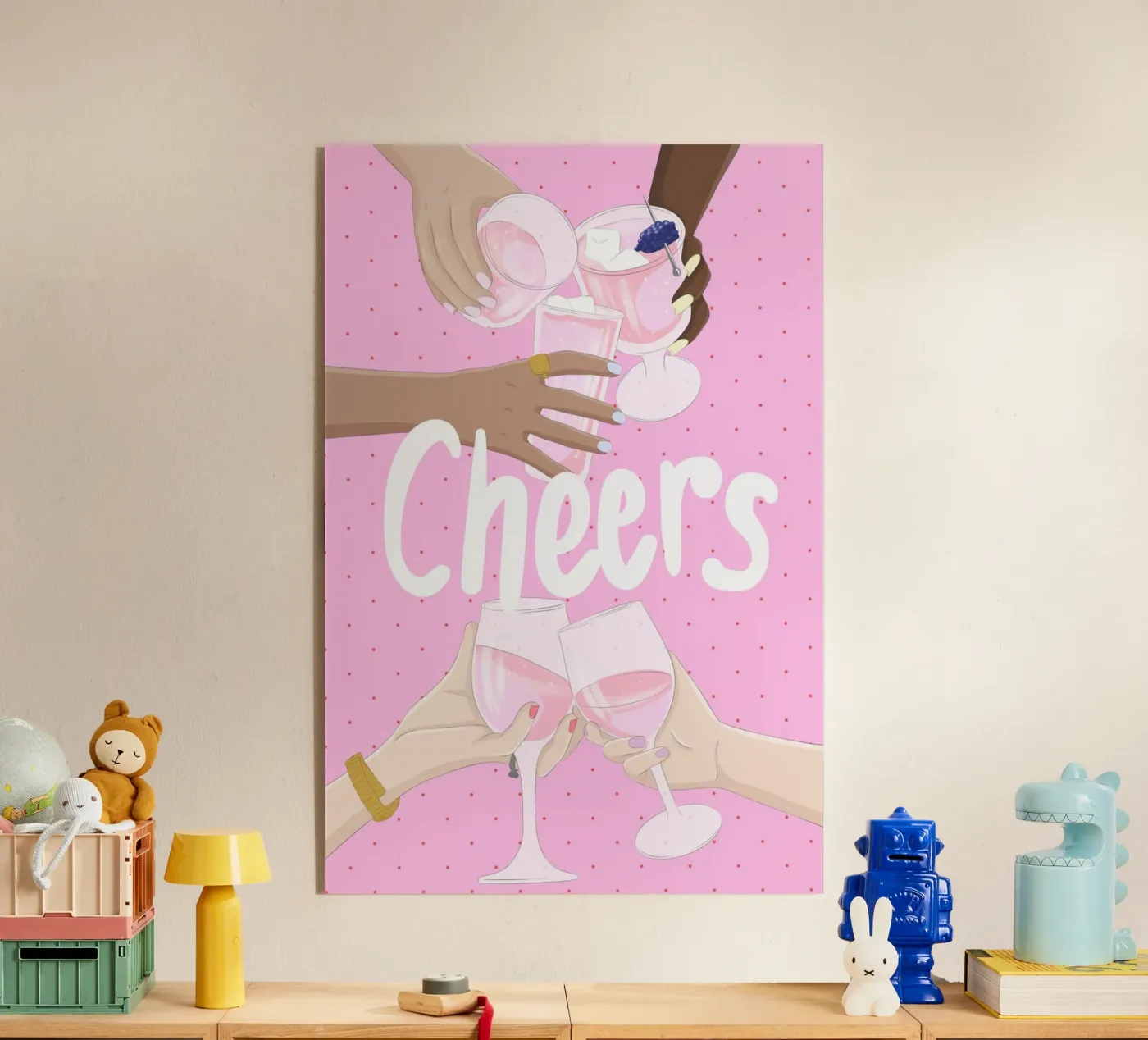 Prost Acryl-Glas von Lisen