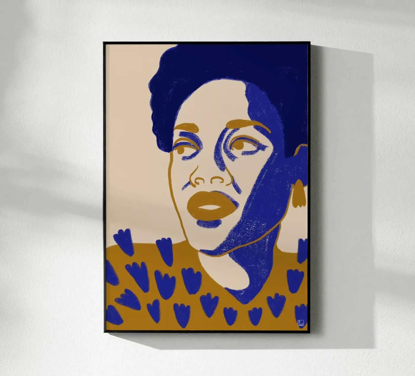 Cool Woman acryl van Be Mart