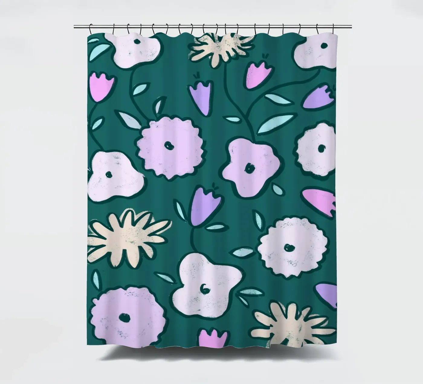 Wildflower Pattern Duschvorhang von Be Mart