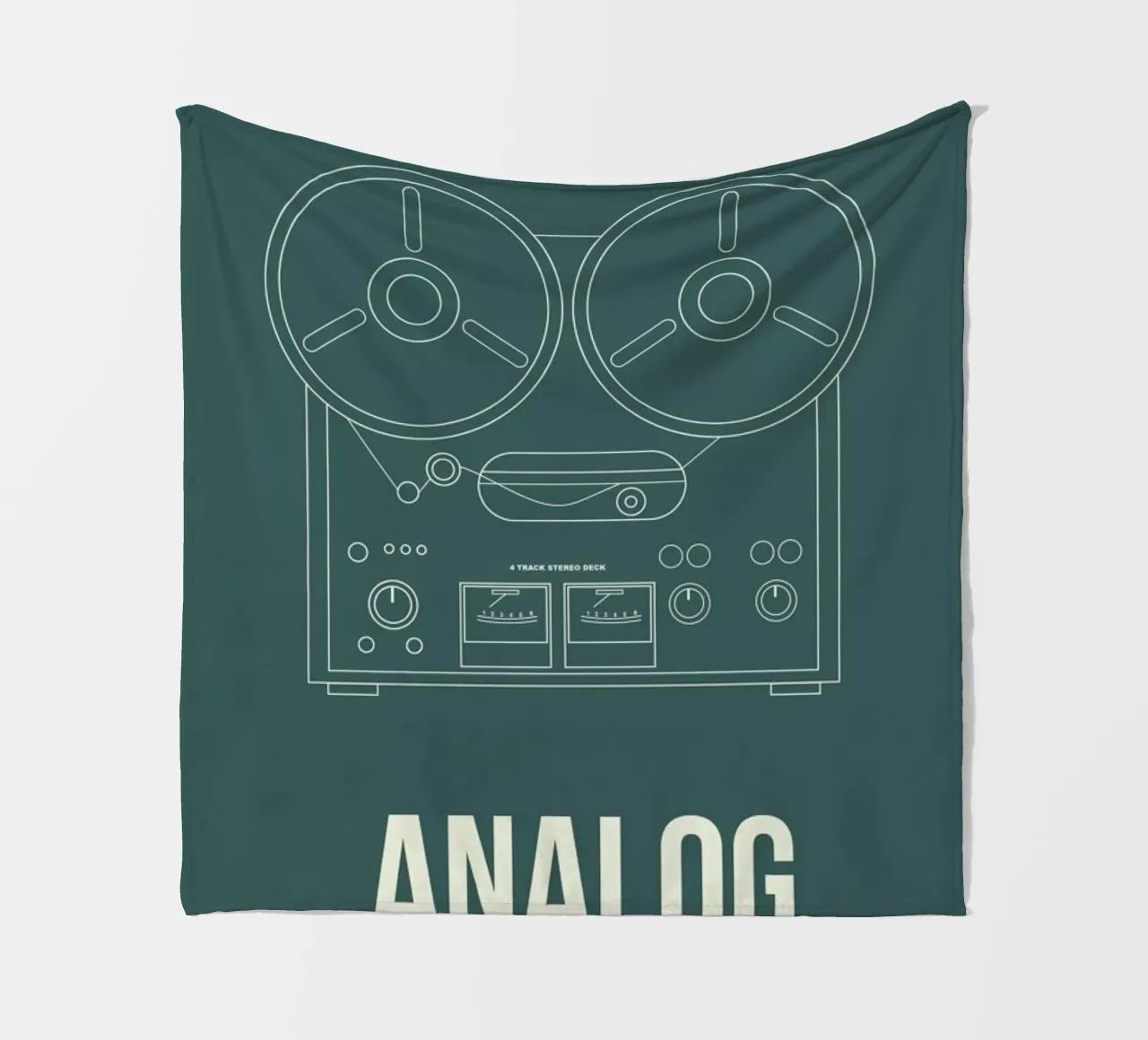 Analog Poster coperta in pile da Naxart
