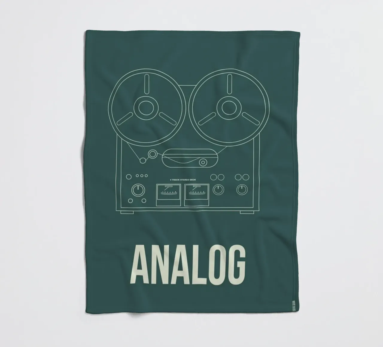 Analog Poster coperta in pile da Naxart