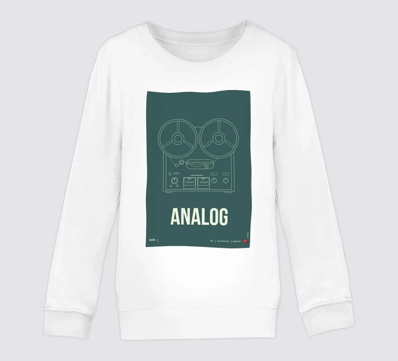 Analog Poster felpa bambino da Naxart