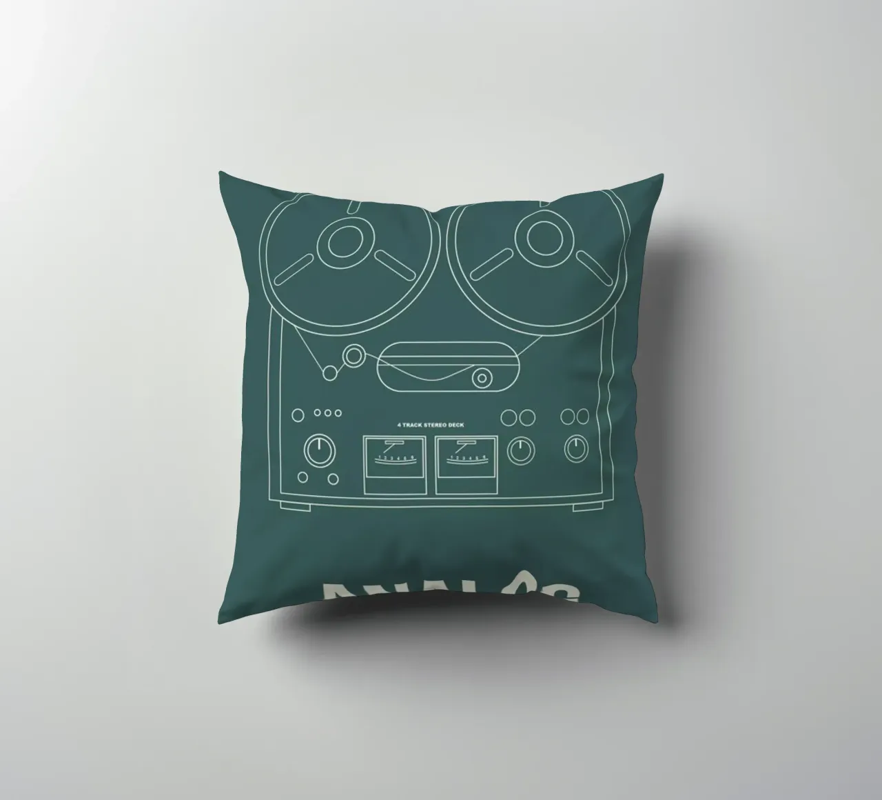 Analog Poster cuscino da Naxart