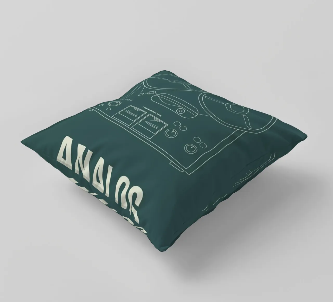 Analog Poster cuscino da Naxart