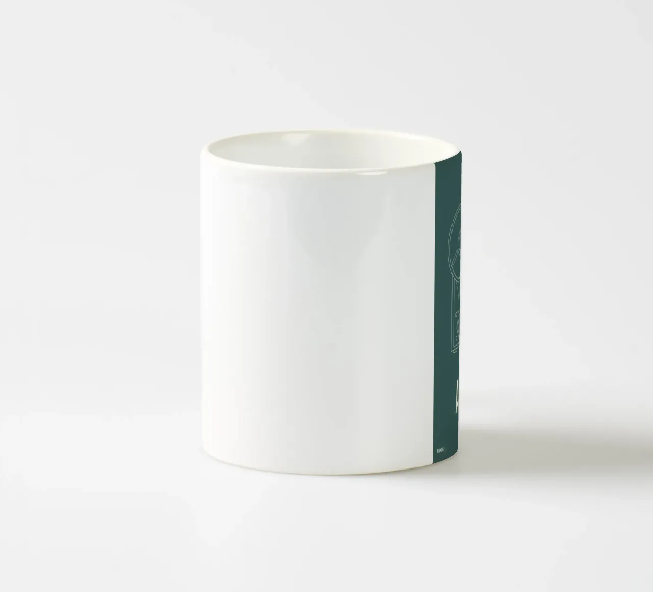 Analog Poster tazza in ceramica da Naxart