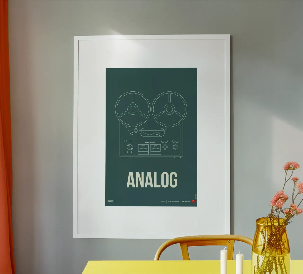 Analog Poster carta hahnemühle da Naxart