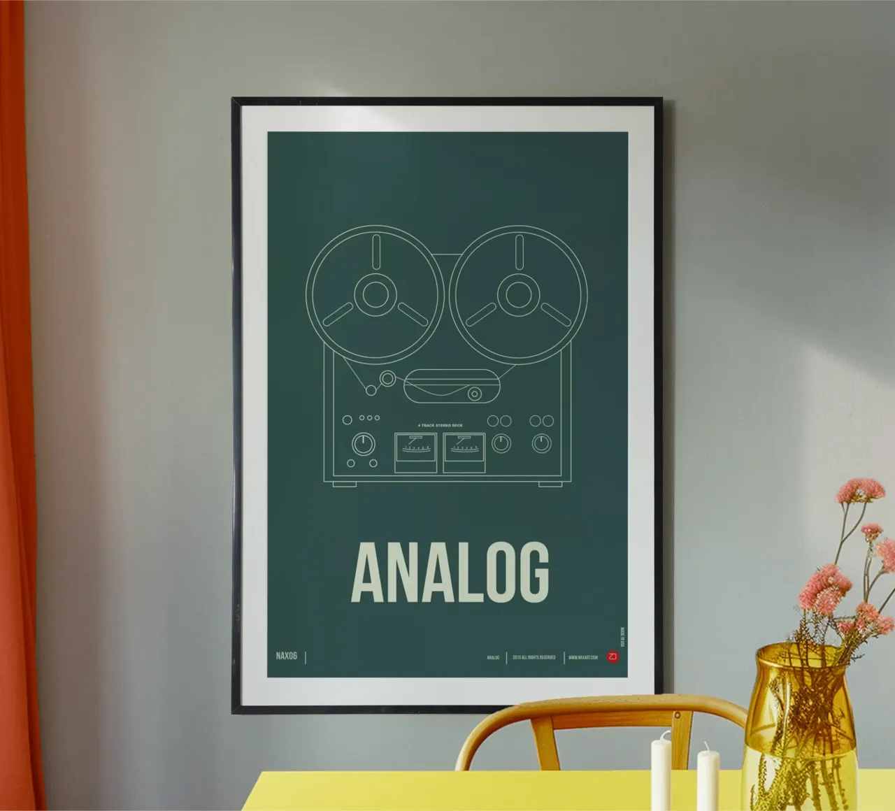 Analog Poster carta hahnemühle da Naxart
