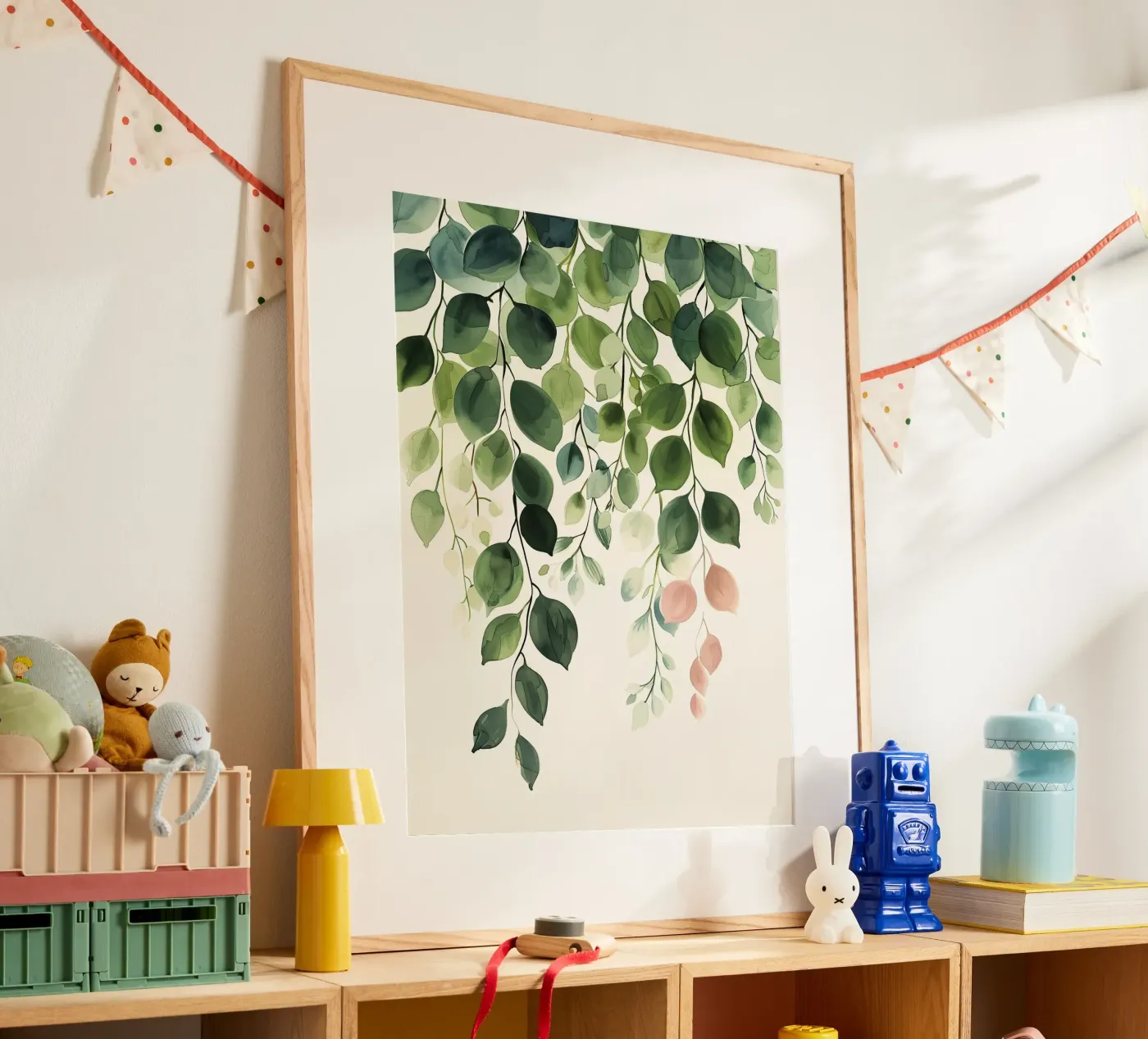 Soft Eucalyptus Leaves poster da softsoul