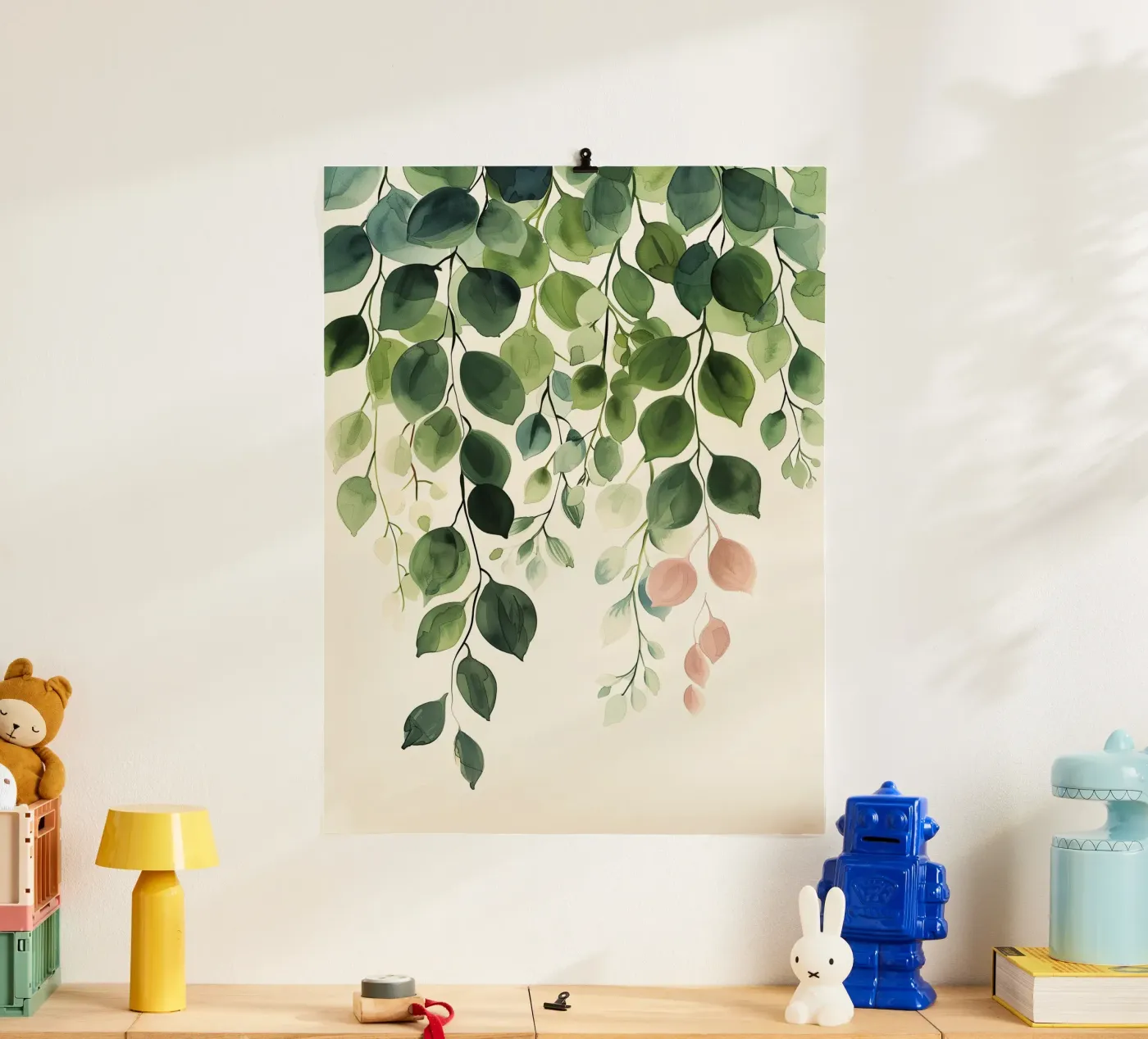 Soft Eucalyptus Leaves poster da softsoul