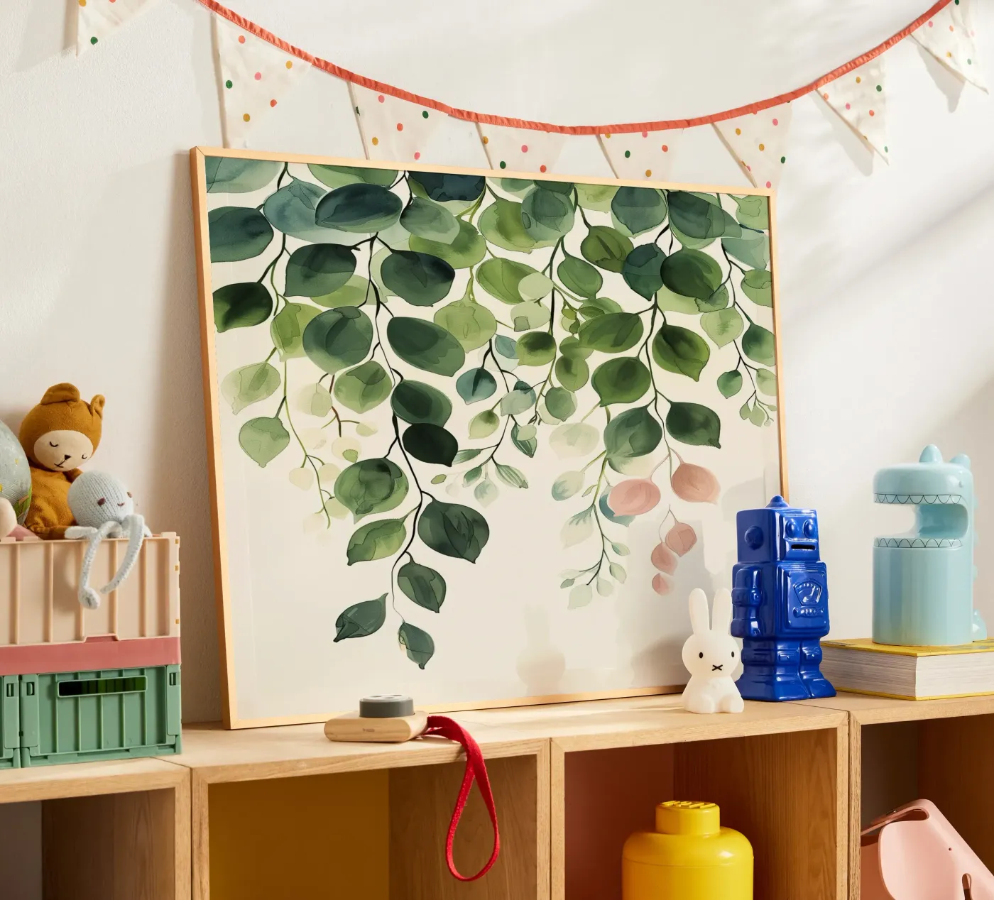 Soft Eucalyptus Leaves poster da softsoul