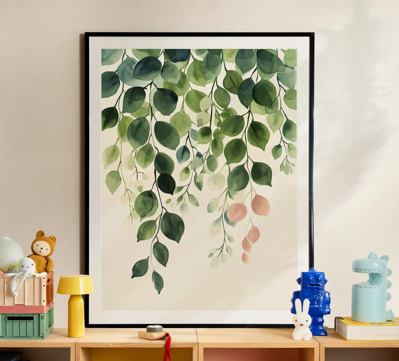 Soft Eucalyptus Leaves poster da softsoul