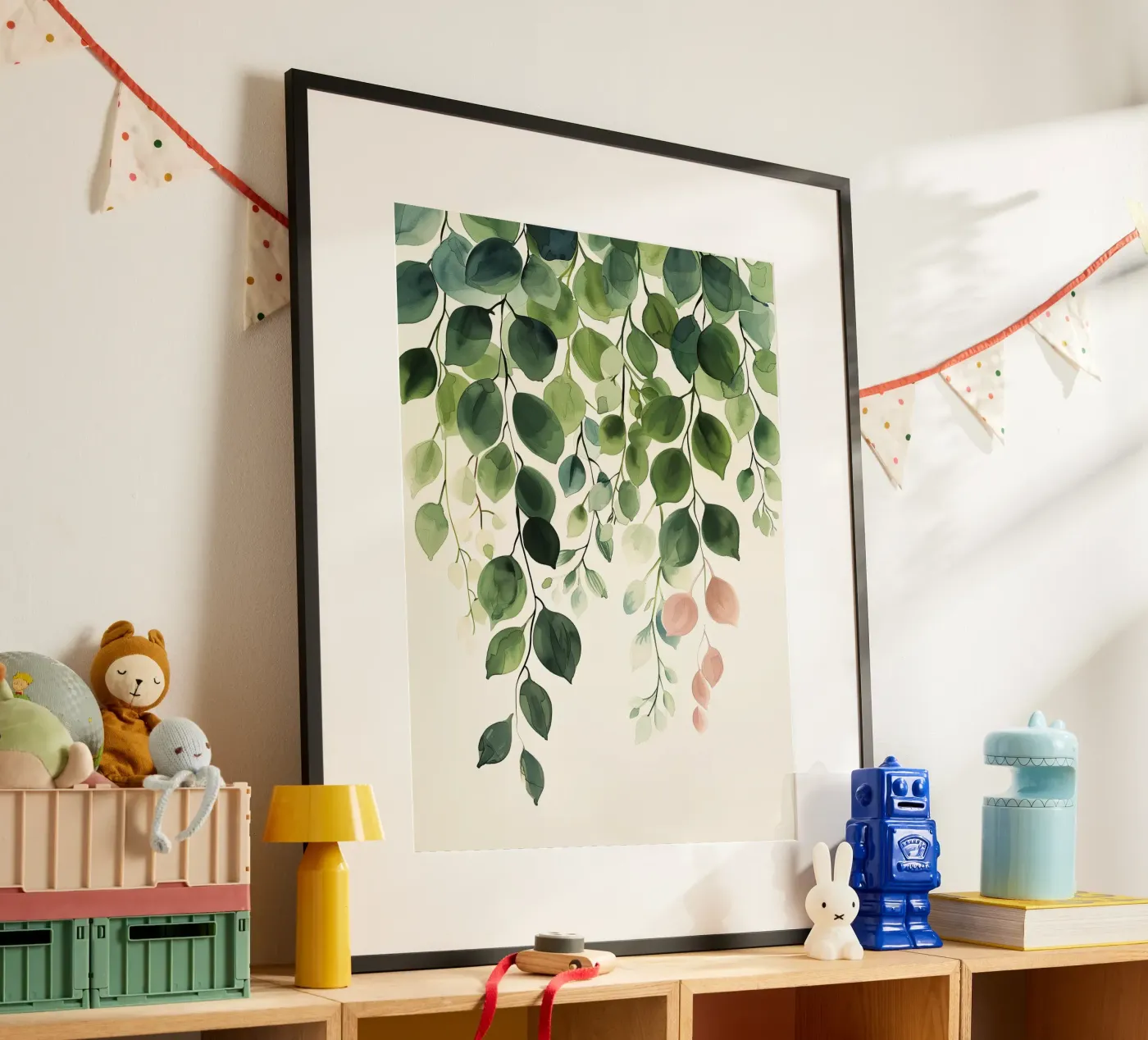 Soft Eucalyptus Leaves poster da softsoul